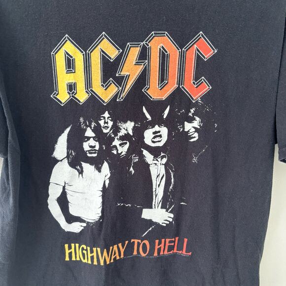 ACDC Highway to Hell Band T Shirt Size Medium - Picture 3 of 5
